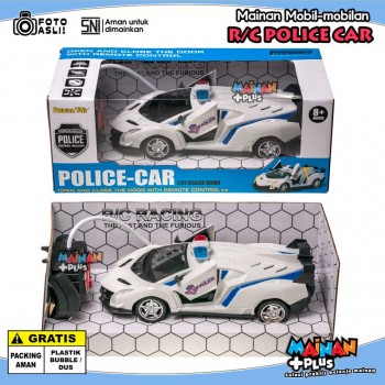 Mainan Anak Laki Laki Mobil Mobilan Polisi Remote Radio Control RC Car