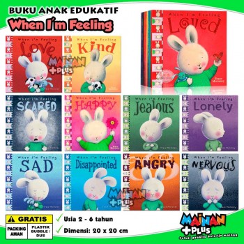 Buku Edukasi Anak Character Building Book When I'm Feeling 