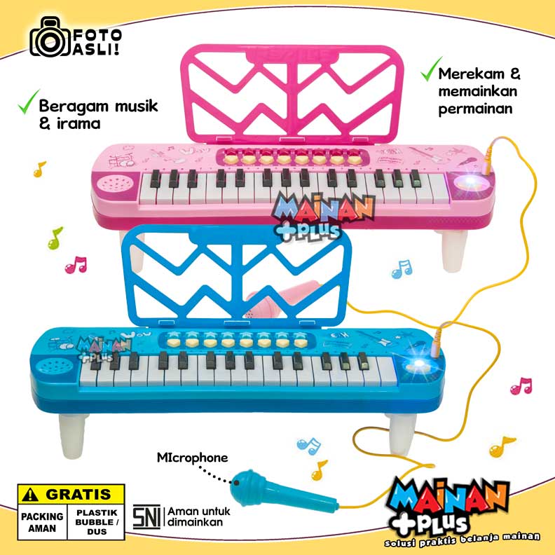Mainan edukasi / Edukatif Keyboard Piano Little Musician