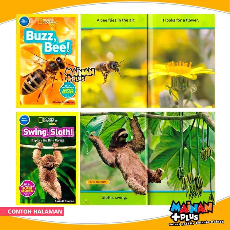 Buku Edukasi Anak Inggris National Geographic Kids Pre Reader 