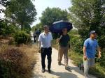 中科院陕西分院杨兴科一行到威廉希尔实习农场实地考察